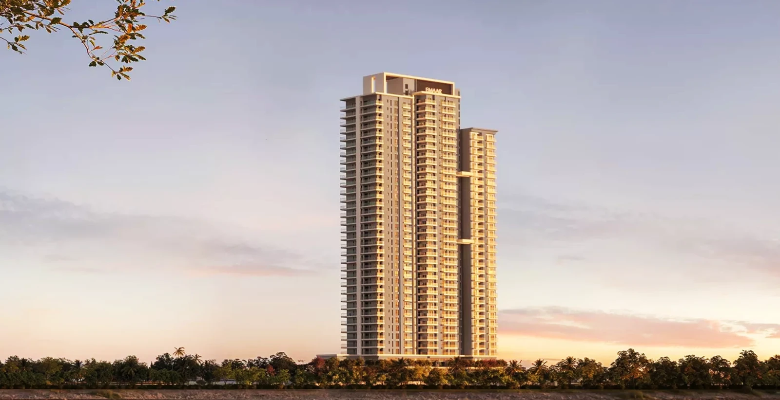 Emaar Elara residential towers at Gomti Nagar Extension, Lucknow